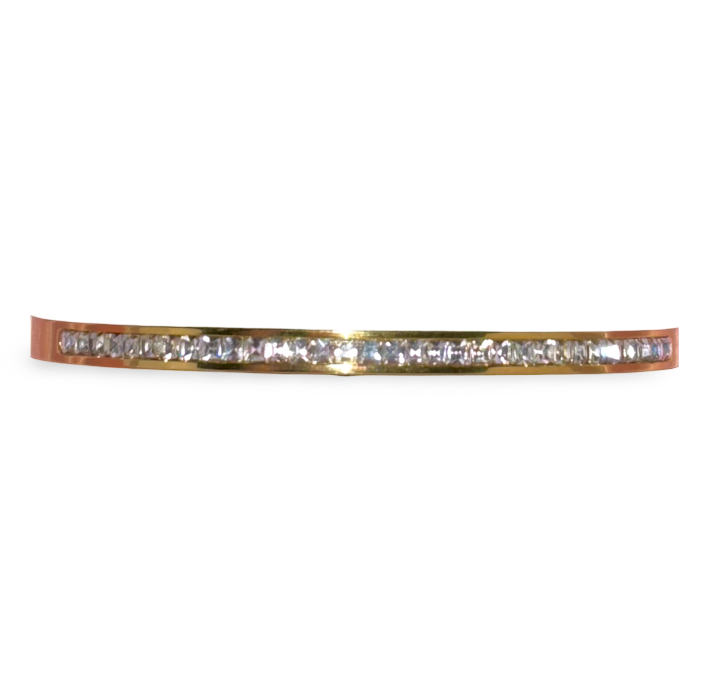 ‘’Golden Aura’’ Cubic Zirconia Bangle